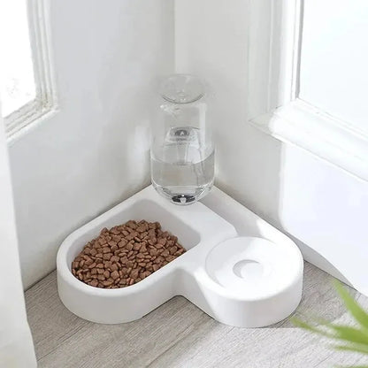 Gamelle double avec réserve d'eau