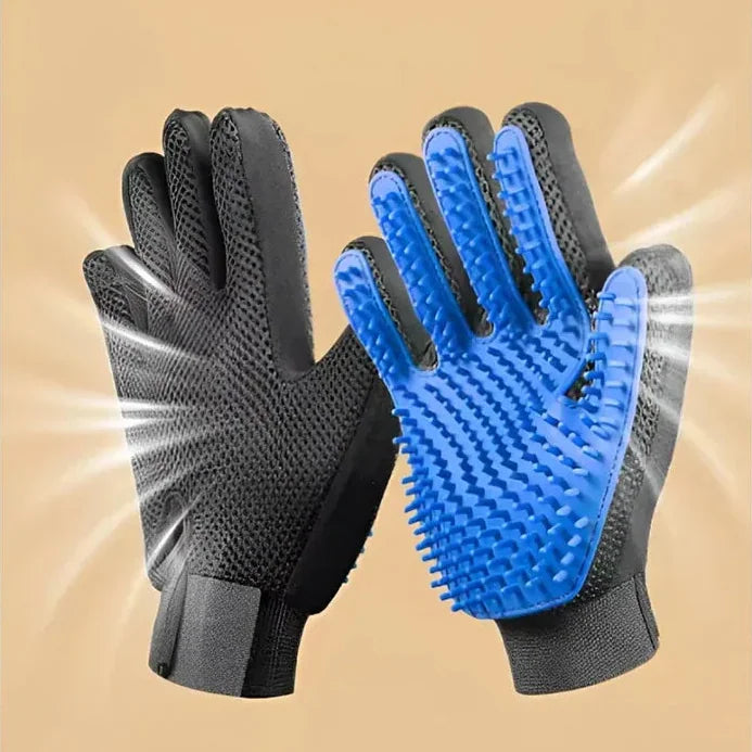 Gant de toilettage en silicone