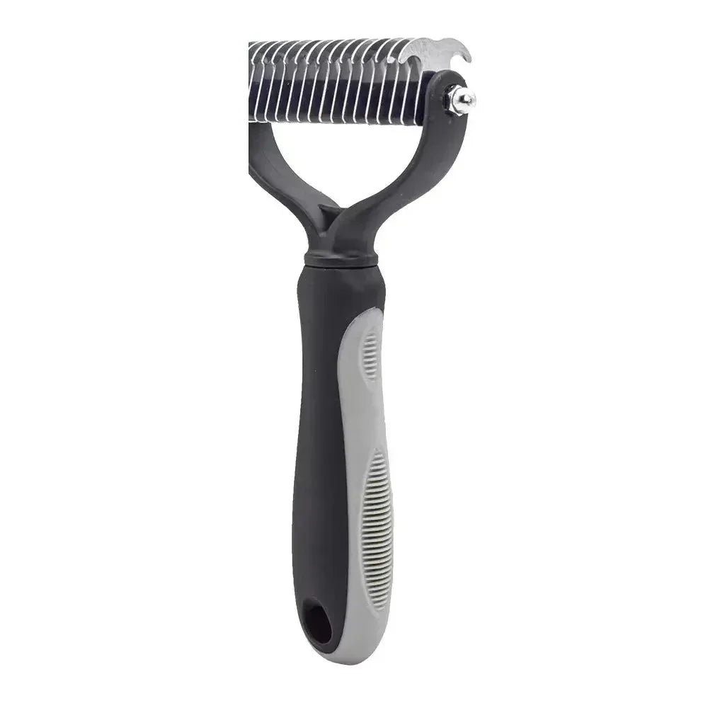 Brosse démêlante double face — coloris Gris / L