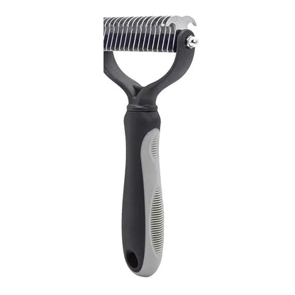 Brosse démêlante double face — coloris Gris / L