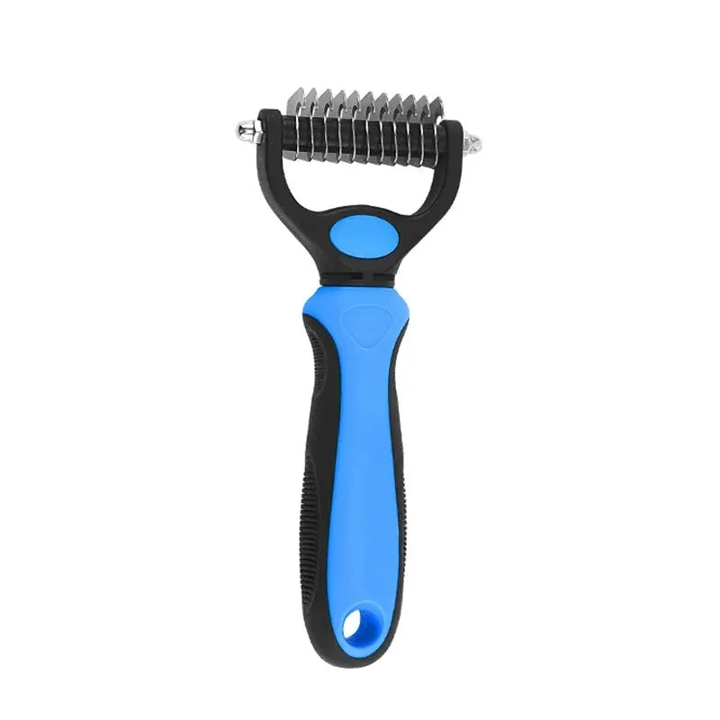 Brosse démêlante double face — coloris Bleu / S