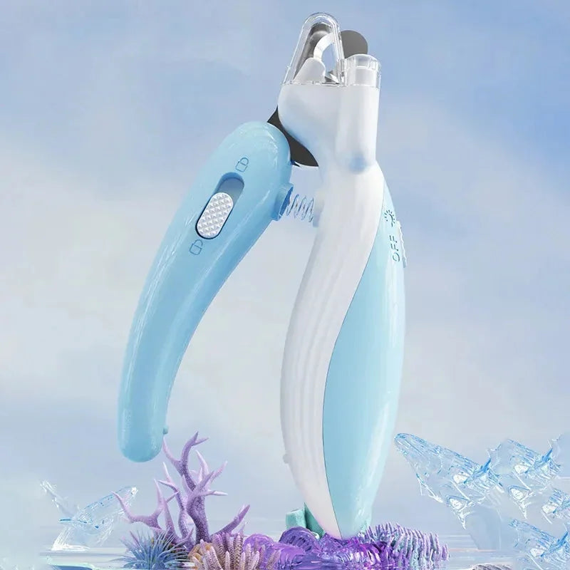 Coupe-griffes à lumière LED