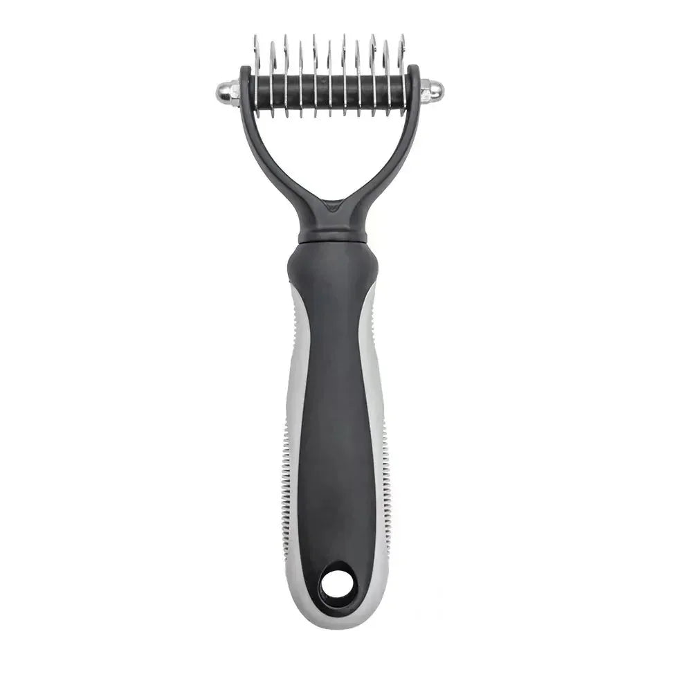 Brosse démêlante double face — coloris Gris / S