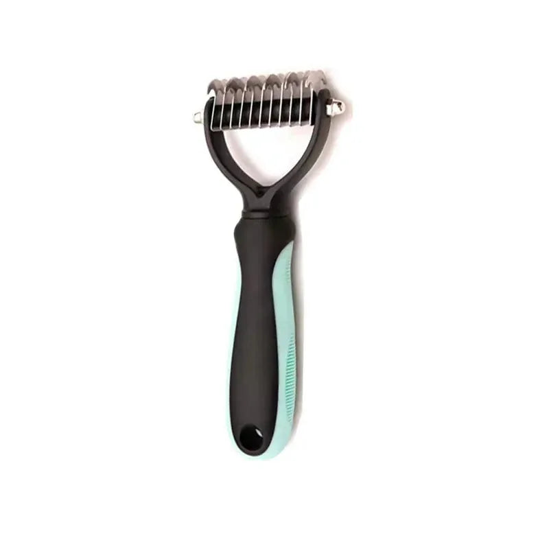 Brosse démêlante double face — coloris Vert / S