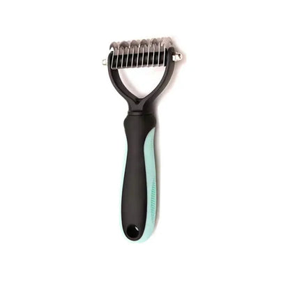 Brosse démêlante double face — coloris Vert / S